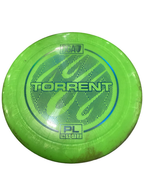 Vist Large View of Product Image Which is Used DGA PL TORRENT Disc Golf Driver Green