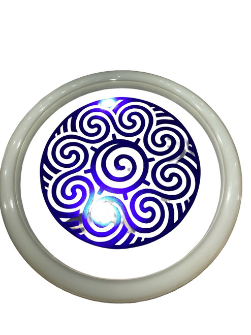Vist Large View of Product Image Which is Used Discmania DISCMANIA CLEAR STAMPED DRIVER Disc Golf Driver Royal Blue