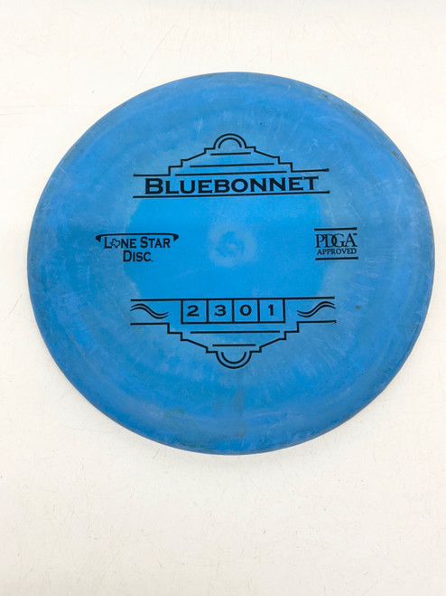 Vist Large View of Product Image Which is Used Lone Star Disc BLUEBONNET Disc Golf Putter Royal Blue 168g