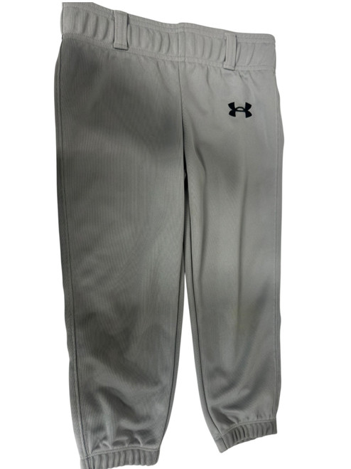Vist Large View of Product Image Which is Used Under Armour YXS BB/SB Pant Boys Grey XS