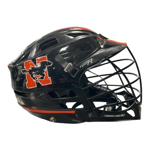 Vist Large View of Product Image Which is Used Cascade CPV R Lacrosse Helmet Black M/L