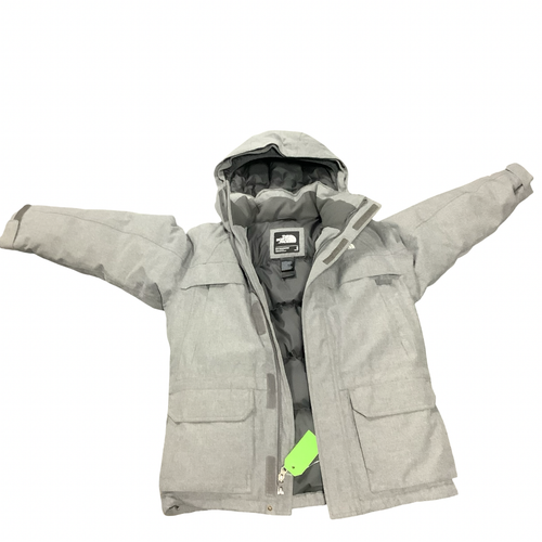 Vist Large View of Product Image Which is Used North Face Outerwear Heavy Jacket M Grey MD