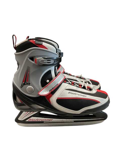 Vist Large View of Product Image Which is Used Bladerunner COMET ICE SZ 12 Mens Softboot Skate White/Black/Red Senior 12