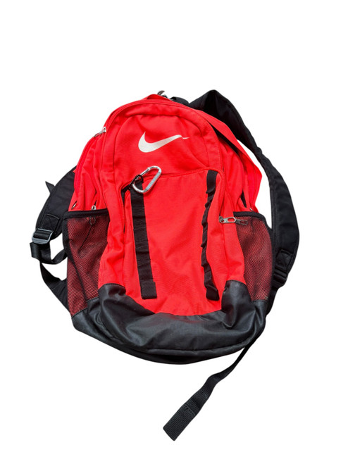 Vist Large View of Product Image Which is Used Nike Soccer Player Sackpack Red