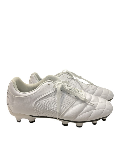 Vist Large View of Product Image Which is Used Soccer Cleats White Senior 8