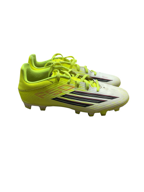 Vist Large View of Product Image Which is Used Adidas Soccer Cleats Yellow Senior 8