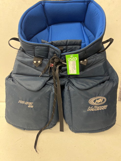 Vist Large View of Product Image Which is Used MCKENNEY PRO SPEC 470 Inter Goalie Pant Navy Blue LG