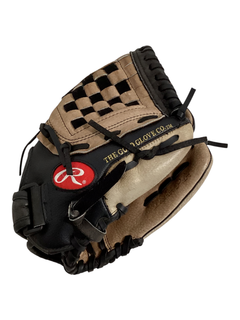 Vist Large View of Product Image Which is Used Rawlings PL105NO Baseball/Softball Glove Right Hand Throw Black 10 1/2"