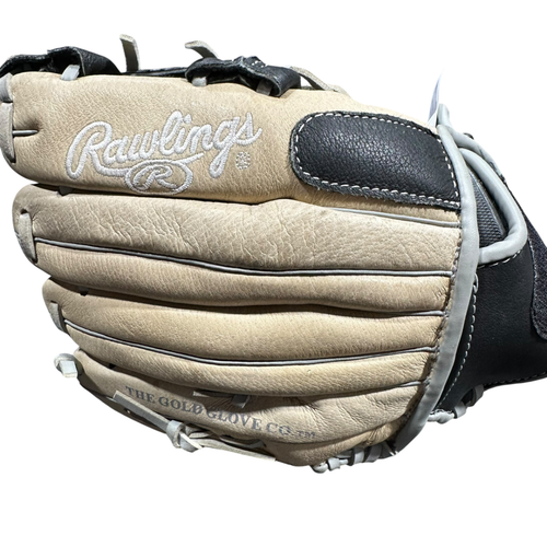 Vist Large View of Product Image Which is Used Rawlings SC110BCI BB/SB Glove RH Throw Grey 11"