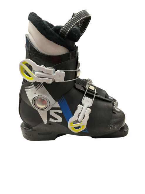 Vist Large View of Product Image Which is Used Salomon TEAM 19.0 Boys DH Ski Boot Black 190 MP - Y12