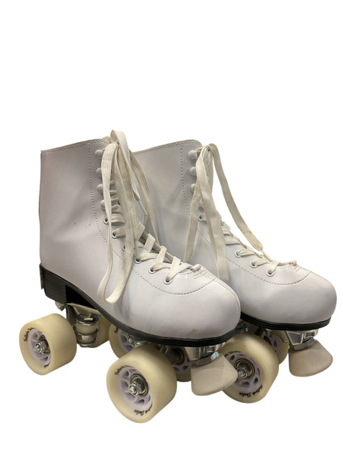 Vist Large View of Product Image Which is Used NATTORK SZ 7 WMNS Senior Roller Quad Skates White Senior 7