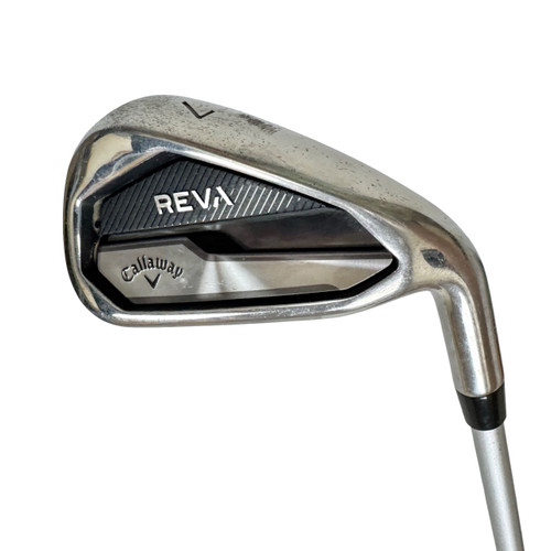 Vist Large View of Product Image Which is Used Callaway REVA Women's RH 7 Iron Ladies Flex Graphite Shaft