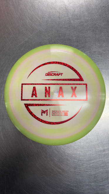Vist Large View of Product Image Which is Used Discraft PAUL MCBETH ANAX Disc Golf Driver Green