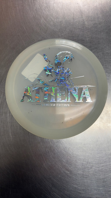 Vist Large View of Product Image Which is Used Discraft LIMITED EDITION ATHENA Disc Golf Driver White