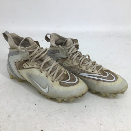 Vist Large View of Product Image Which is Used Nike ALPHA HUARACHE 8 ELITE SR 8.5 LAX CLEAT LAX Cleats Mens Black Senior 8.5