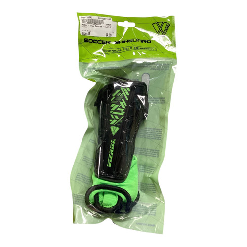 Vist Large View of Product Image Which is Used Vizari Soccer Shin Guards Youth Black XS
