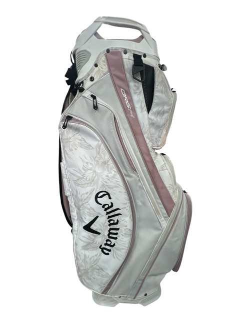 Vist Large View of Product Image Which is Used Callaway ORG 14 Mens Cart Bag White