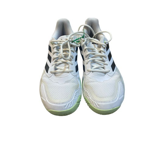 Vist Large View of Product Image Which is Used Adidas COURTJAM Basketball Shoes M White Senior 10.5