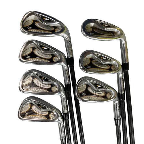 Vist Large View of Product Image Which is Used Taylormade R7 TP Mens Iron Set RH 5I-SW