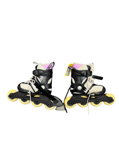 Vist Large View of Product Image Which is Used K2 CHARM 11-2 Junior Rec Fitness Skates Pink Adjustable