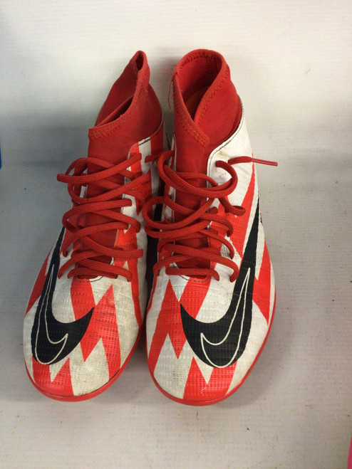 Vist Large View of Product Image Which is Used Nike Soccer Cleats Red Senior 7