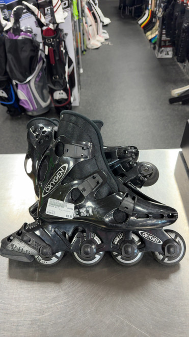 Vist Large View of Product Image Which is Used OXYGEN XE 3.1 Senior Rec Fitness Skates Black Senior 8