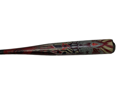 Vist Large View of Product Image Which is Used Demarini VOODOO 2022 BB/SB High School -3 Bat 31"