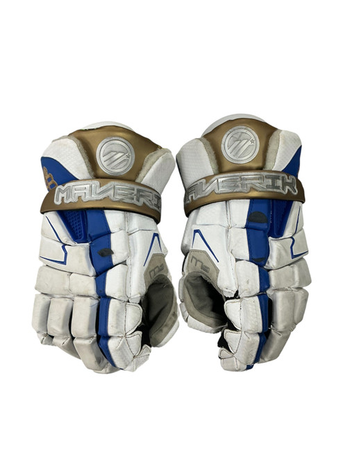 Vist Large View of Product Image Which is Used Maverik M4 Lacrosse Gloves Mens None 12"