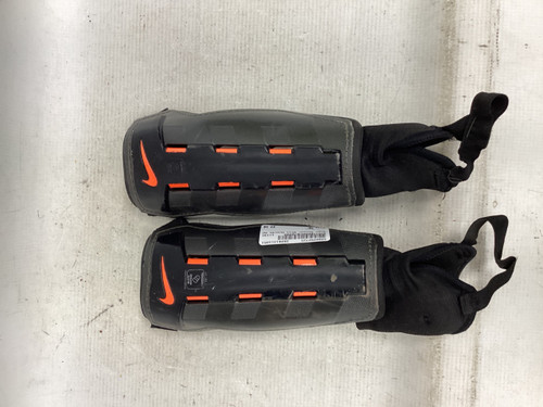 Vist Large View of Product Image Which is Used Nike Soccer Shin Guards Adult Black MD