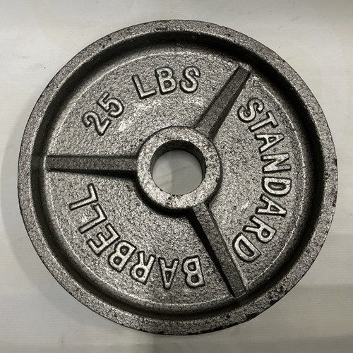 Vist Large View of Product Image Which is Used Olympic Plate Grey 25 lb