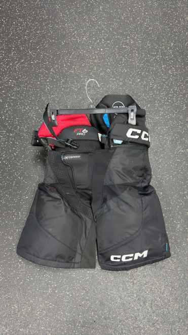 Vist Large View of Product Image Which is Used CCM FT 6 PRO Senior Pant Black SM