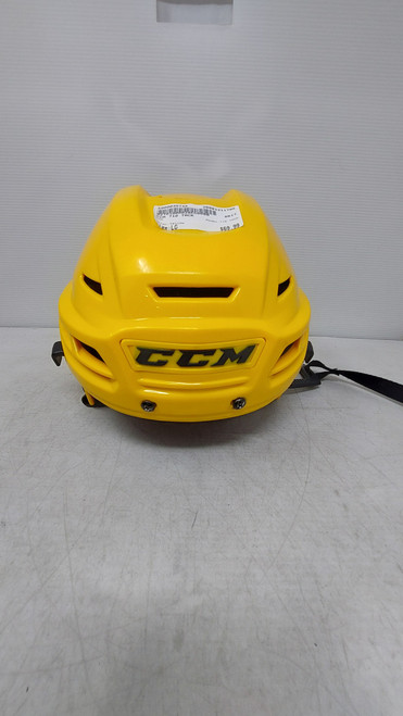 Vist Large View of Product Image Which is Used CCM 710 TACK Hockey Helmet Only Yellow LG