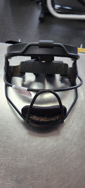 Vist Large View of Product Image Which is Used Mizuno FIELDERS MASK SM BB/SB Fielders Mask Black SM