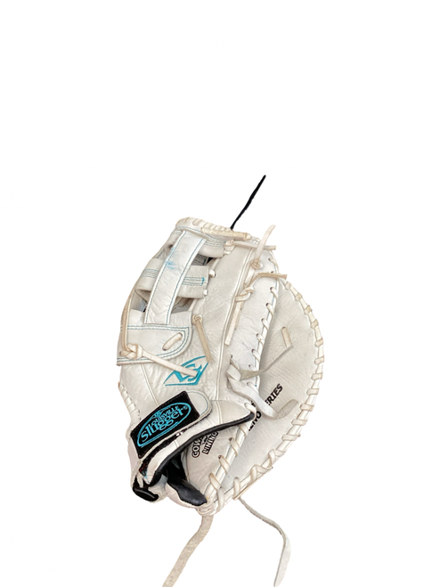 Vist Large View of Product Image Which is Used Louisville Slugger XENO BB/SB First Base RH Throw White 13"