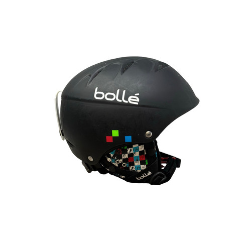 Vist Large View of Product Image Which is Used Bolle Snowsport Helmet Youth Black Fits all