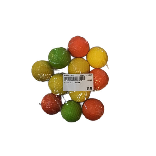 Vist Large View of Product Image Which is Used Foam Golf Balls