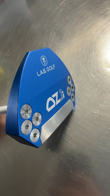 Vist Large View of Product Image Which is Used LAB GOLF OZ.1I Mens Putter RH Royal Blue 35.5”