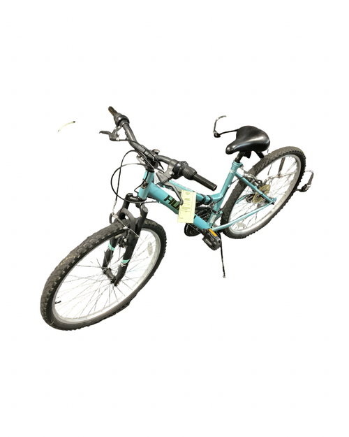 Vist Large View of Product Image Which is Used Huffy ROCK CREEK Mountain Bike Girls Green 26"