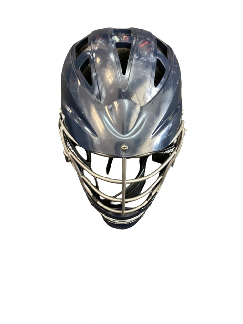 Vist Large View of Product Image Which is Used Cascade CSR Lacrosse Helmet Navy Blue One Size