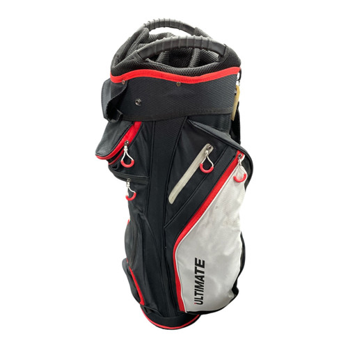 Vist Large View of Product Image Which is Used ULTIMATE Mens Cart Bag White/Black/Red