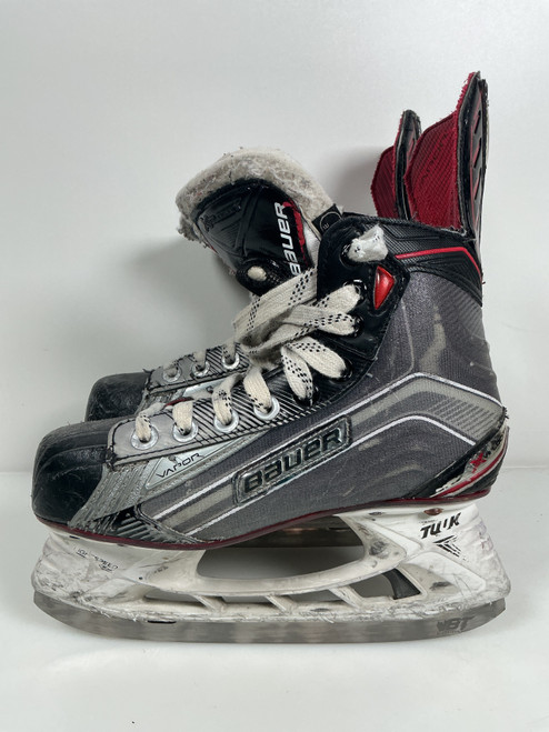 Vist Large View of Product Image Which is Used Bauer VAPOR X VELOCITY HOCKEY SKATES JR 2.5EE