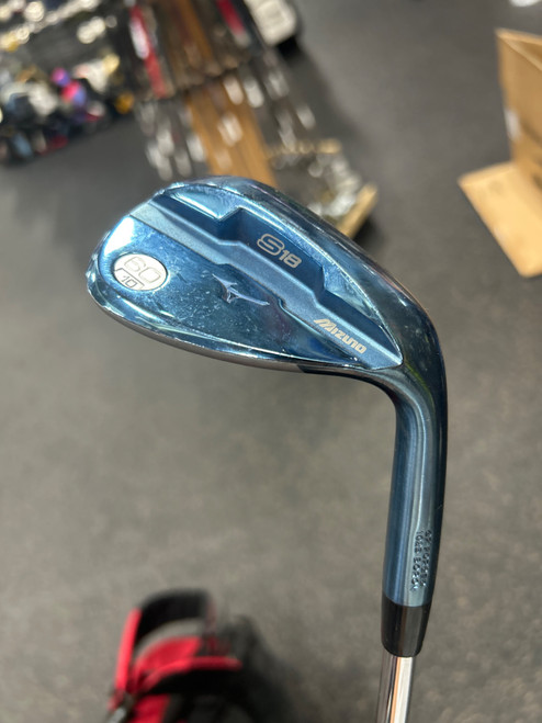 Vist Large View of Product Image Which is Used Mizuno S18 Golf Wedge Mens RH 60 Degree