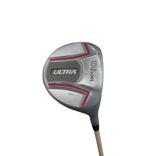 Vist Large View of Product Image Which is Used Wilson ULTRA BLK Womens Fairway Wood RH 3 Wood