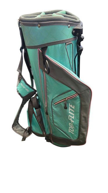 Vist Large View of Product Image Which is Used Top Flite WOMENS CART BAG Womens Cart Bag Teal