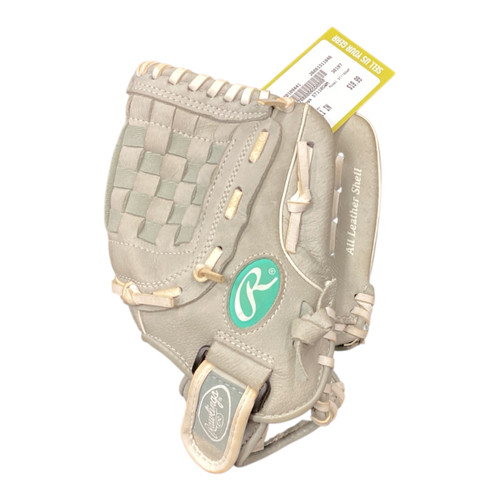 Vist Large View of Product Image Which is Used Rawlings ST110GWM BB/SB Glove RH Throw Grey 11"