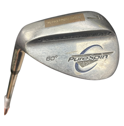 Vist Large View of Product Image Which is Used PureSpin LOB WEDGE Golf Wedge Mens LH 60 Degree