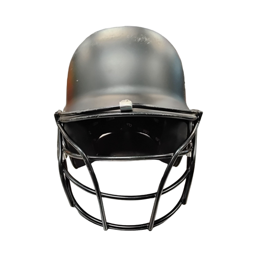 Vist Large View of Product Image Which is Used Adidas CAPTAIN JR Batting Helmet w/Mask White MD