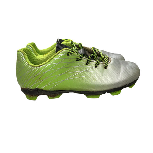 Vist Large View of Product Image Which is Used Soccer Cleats Green Youth 11.0