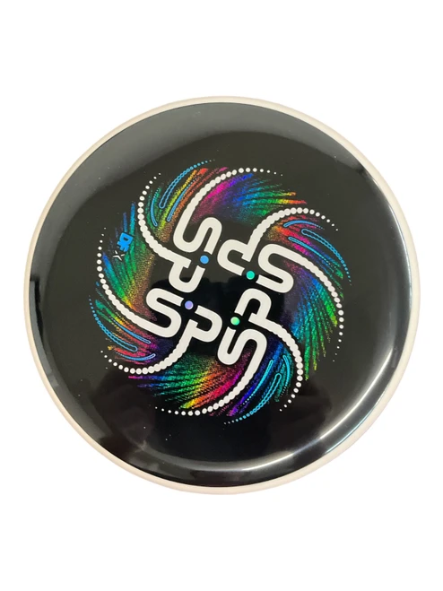 Vist Large View of Product Image Which is Used MVP NEW SPIN MIDRANGE Disc Golf Mid Range Black