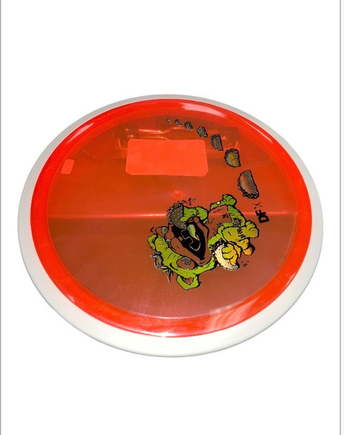Vist Large View of Product Image Which is Used Axiom INSANITY DRIVER HALLOWEEN Disc Golf Driver Orange